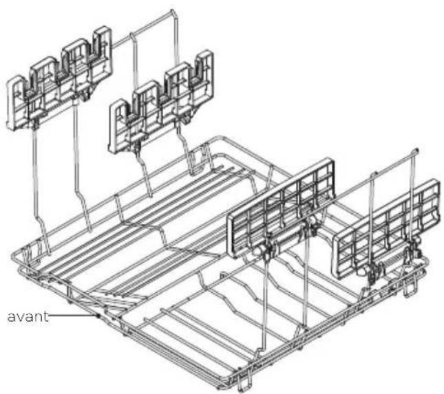 Fisher & Paykel DD24STX6I1 - Grille de la base - 1