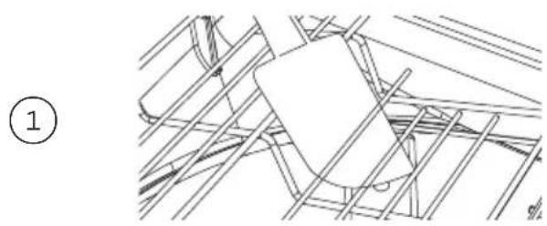 Fisher & Paykel DD24STX6I1 - Bras giclaur bloqué - 1