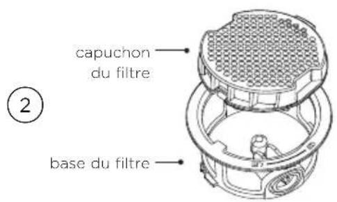 Fisher & Paykel DD24STX6I1 - Retrait et nettoyage du filtré - 2