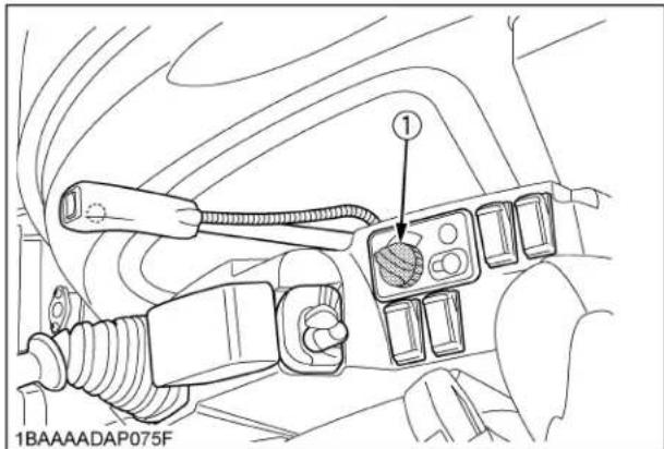 KUBOTA KX0404 - Potentiomètre d'Accélération - 1