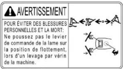 KUBOTA KX0404 - ÉTIQUETTES DE DANGER, D'AVERTISSEMENT ET D'ATTENTION - 11