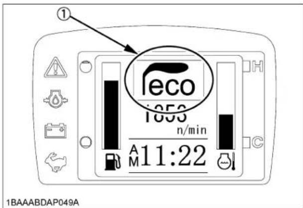 KUBOTA KX0404 - MODE ECO - 2