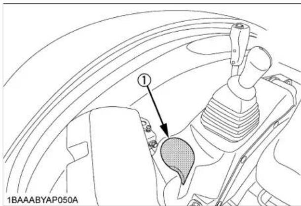 KUBOTA KX0404 - Support de Tasse - 1