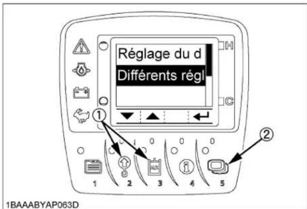 KUBOTA KX0404 - Comment effectuer les réglages - 2