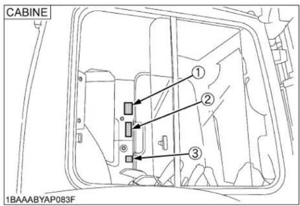 KUBOTA KX0404 - ÉTIQUETTES DE DANGER, D'AVERTISSEMENT ET D'ATTENTION - 4