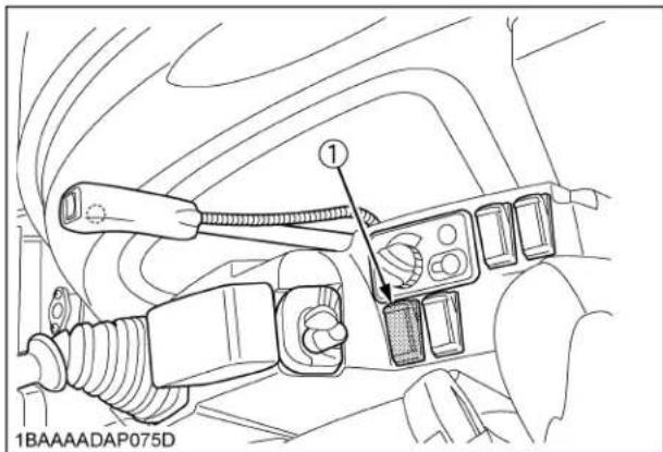 KUBOTA KX0404 - Interrupteur des Projecteurs de Travail - 1