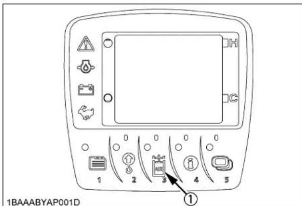 KUBOTA KX0404 - [Comment liberer la pression enfermée dans la sortie auxiliaire] - 1