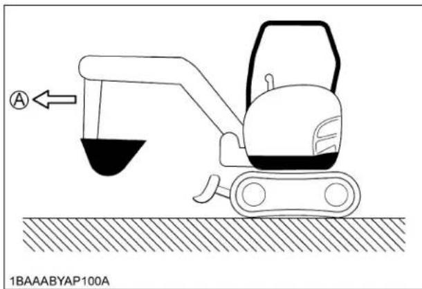 KUBOTA KX0404 - AVERTISSEMENT - 1
