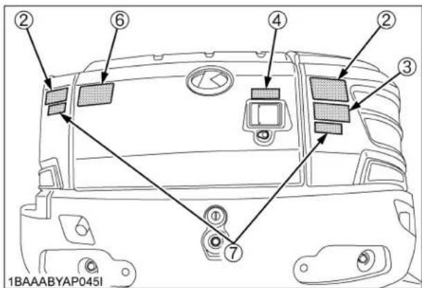 KUBOTA KX0404 - A VERTISSEMENT - 3