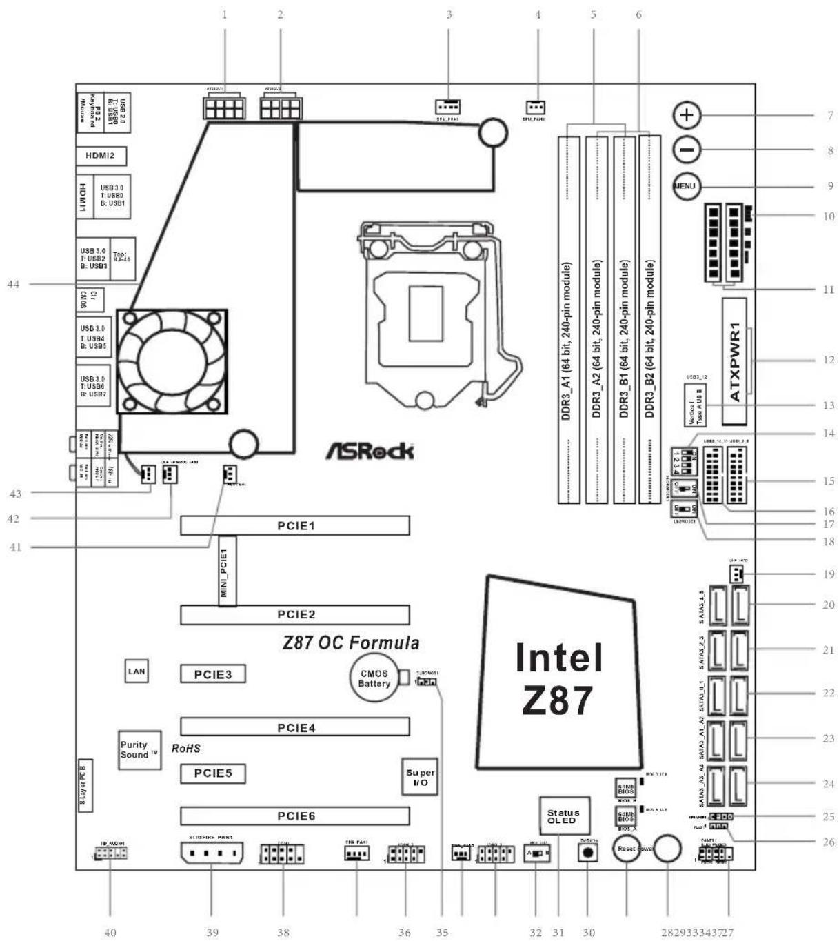 ASROCK Z87 OC Formula - Z87 OC Formula/ac - 2