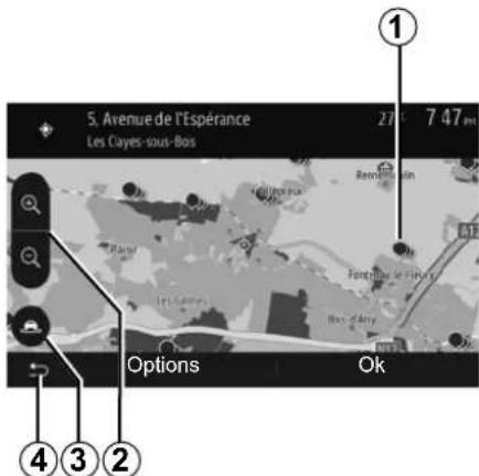 5. Avenue de l'Espérance Les Cayes-sous-Bos 27 7 47 m Options Ok ① ② ③ ④