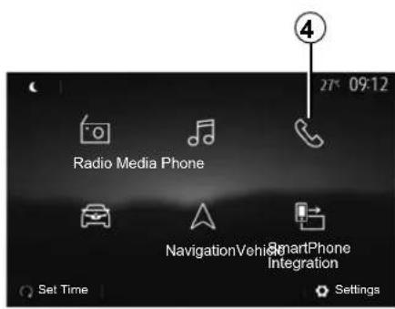 Radio Media Phone NavigationVehicle SmartPhone Integration Set Time Settings