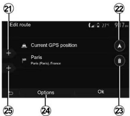 Edit route Current GPS position Paris Paris (Paris), France Options Ok