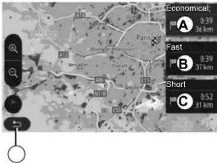 Economical; A 0.39 36 km Fast B 0.39 37 km Short C 0.52 31 km