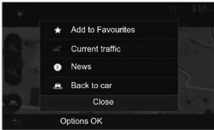 Add to Favourites Current traffic News Back to car Close Options OK