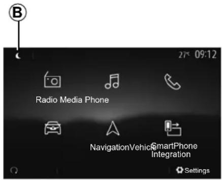 B Radio Media Phone NavigationVehicle SmartPhone Integration Settings