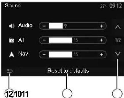 Sound Audio 9 AT 15 1/2 Nav 15 Reset to defaults 121011
