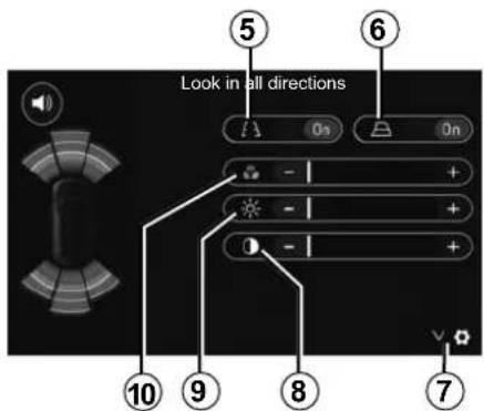 Look in all directions ⑤ ⑥ 10 ⑨ ⑧ ⑦