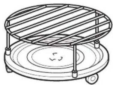 AEG KMK721880B - Set griglia per il grill: - 1