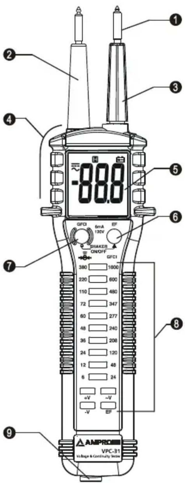Amprobe VPC30 - Sostituazioni e riparazioni non coperte alla garanzia – Europa - 1