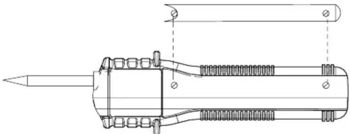 Amprobe VPC30 - Auswechseln der Batterie - 1
