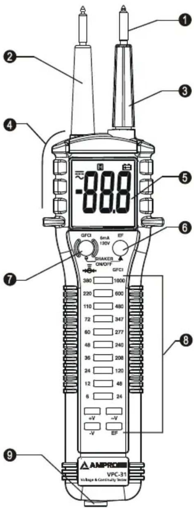 Amprobe VPC30 - Reparaciones y reemplazos no cubiertos por la garantía (Europa) - 1