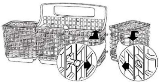 KENMORE 14793 - Splittable Silverware Basket (on some models) - 1
