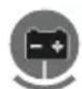 STIGA Tornado 7108 W - Battery icon with level indicator (Fig. 16.G). - 3