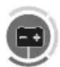 STIGA Tornado 7108 W - Battery icon with level indicator (Fig. 16.G). - 1