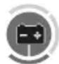 STIGA Tornado 7108 W - Batterie-Icon mit Ladestandanzeige (Abb. 16.G). - 1