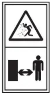 STIGA BL 500e Kit - VYSTRAZNÉ SYMBOL - 3