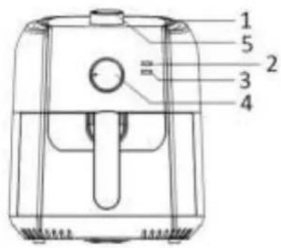 Emerio Smart Fryer AF123543 - Описание прибора - 1