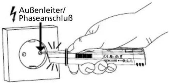 Beha-Amprobe NCV1020EUR - Steckdose testen: - 1