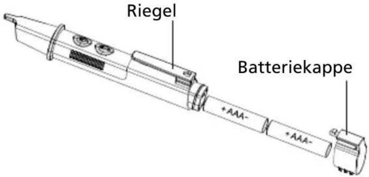 Beha-Amprobe NCV1020EUR - Batteriewechsel - 1