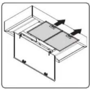 Pelgrim ISW0930RVS - Filtres à charbon [en option] - 1