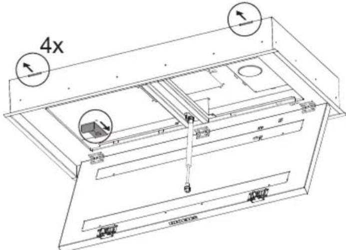 Pelgrim ISW0930RVS - Uitsparing voorbereiden - 1