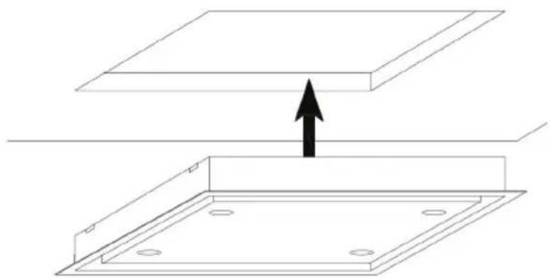 Pelgrim ISW0930RVS - Placer la hotte - 1