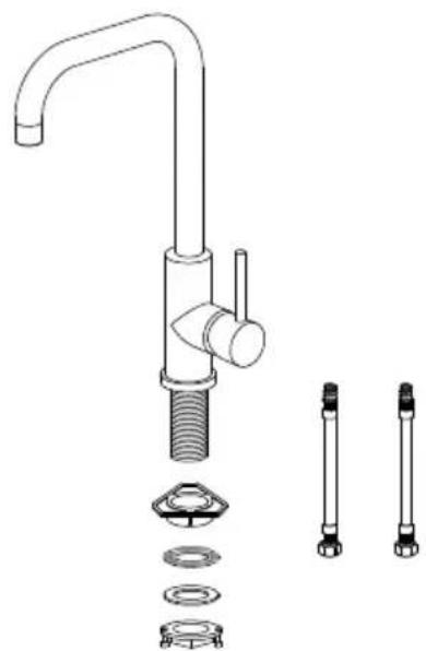INVENTUM IMK501ZWA - Installation der Mischbatterie - 2