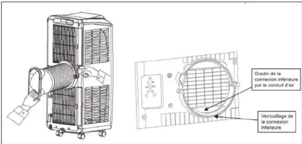 Klarstein Pure Blizzard Smart - Installer le conduit d'évacuation d'air chaud et les accessoires - 1