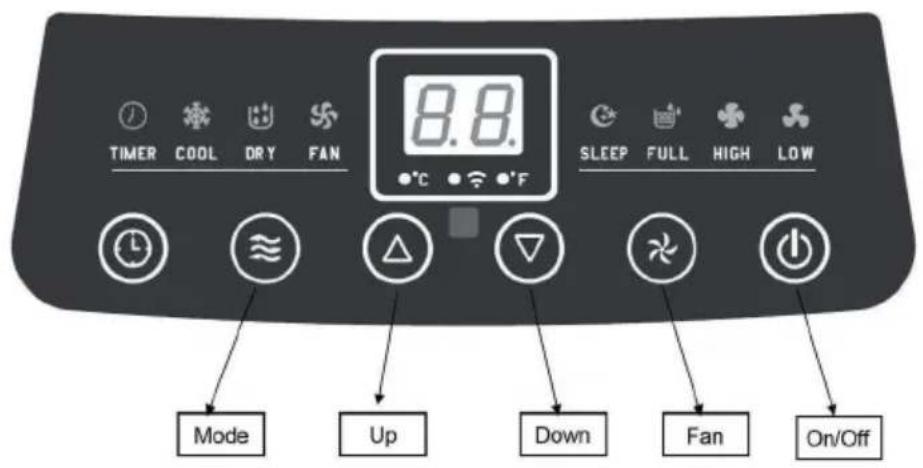 Klarstein Pure Blizzard Smart - CONTROL PANEL AND REMOTE CONTROL - 1