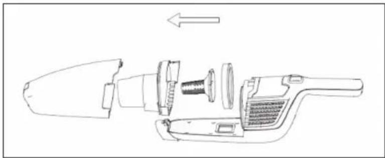 Klarstein TurboHybrid Vacuum Cleaner - Reinigung von Staubbehälter und Filtern - 3