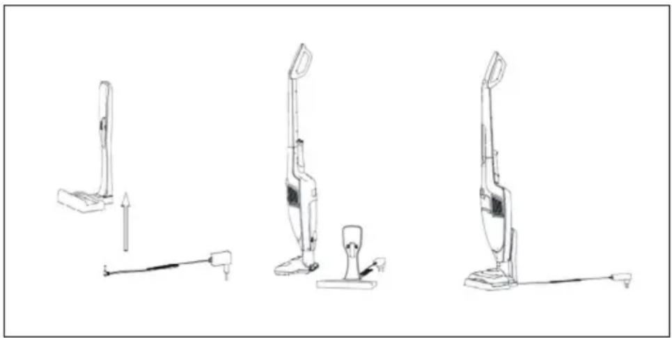 Klarstein TurboHybrid Vacuum Cleaner - CARICARE L'ASPIRAPOLVERE - 1