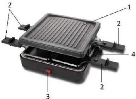 Emerio RG120656 - KOMPONENTLISTA - 1