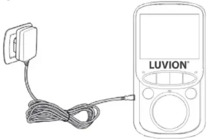 Luvion Easy Plus - INSTALLATION DER ELTERNEINHEIT (MONITOR) - 1