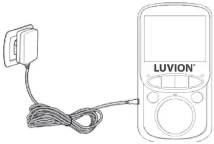Luvion Easy Plus - INSTALLING THE PARENT UNIT (MONITOR) - 2