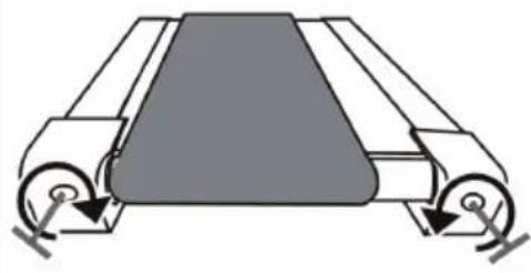 Capital Sports Compact Space - ADJUSTMENT OF THE RUNNING BELT - 2