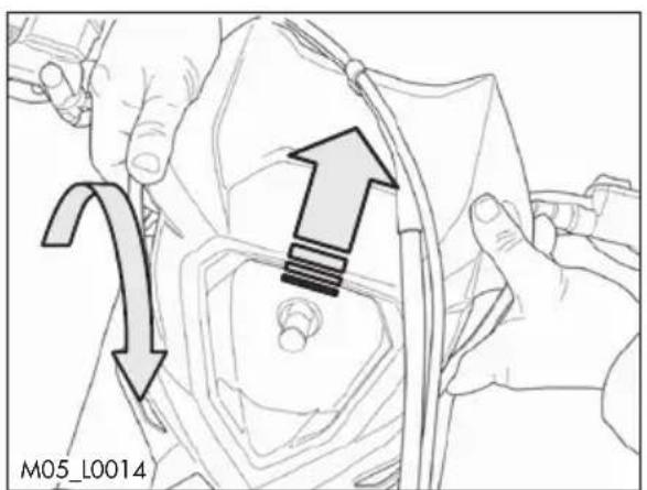 Beta RR 2T 250 (2021) - Démontage et remontage réservoir complex - 16