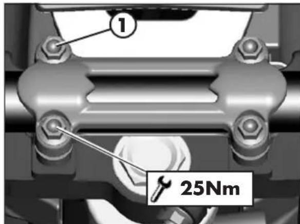Beta RR 2T 250 (2021) - Réglage du GUIDON réglage de la position cavalier - 6