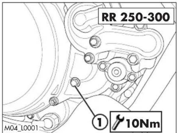 Beta RR 2T 250 (2021) - HUILE Boite de vitesse controle du niveau - 4