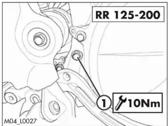 Beta RR 2T 250 (2021) - HUILE Boite de vitesse controle du niveau - 3